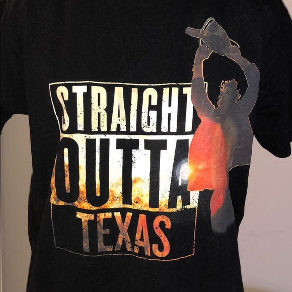 Texas Chainsaw Massacre Leatherface Texas tee - Picture 2 of 5